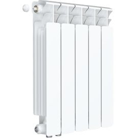 Радиатор биметаллический RIFAR BASE VENTIL 500 5 секции BVRL нижнее правое подключение (белый RAL 9016)