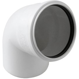 Отвод Pro Aqua Белый Stilte D75/67, ST100767W