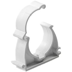 Опора с защелкой Pro Aqua d=25 PP-R Белая, PA18910