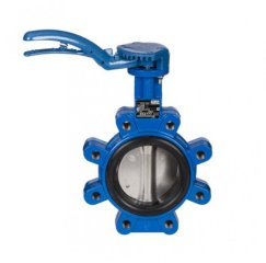 Затвор дисковый поворотный Danfoss VFY-LH (SYLAX) DN32 PN16 с рукояткой, 065B7365