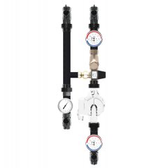 Насосная группа GIDRUSS NG-25TT для твердотопливных котлов (1, 125 мм, термостатический смеситель VTC 312 KVs 3,2), NG 25020 20