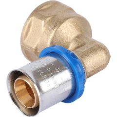 Угольник-переходник APE с внутренней резьбой 3/4 х20 для металлопластиковых труб прессовой, ARL3104200