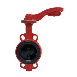 Затвор дисковый поворотный РАШВОРК DN250 PN16, GG25 / GGG40 / EPDM, М/Ф с рукояткой