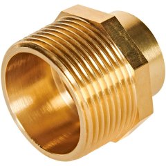 Переход JINTIAN ВП-НР 28x11/4 из латуни под пайку, JT-1424328114