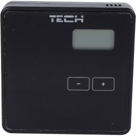 Проводной комнатный двухпозиционный терморегулятор, черный TECH ST-294 v 1, WG.11.0459