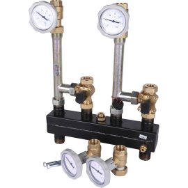 Насосно-смесительный модуль Meibes Kombimix 2MK без насосов и сервоприводов M26101EAOSRU