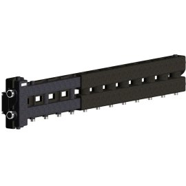 Балансировочный коллектор GIDRUSS BM-80-7D.EPP (до 80 кВт, подкл. котла G 1, 6 контуров G 1, боковой контур G 1, 4D-кронштейны K.UMS, EPP-термоизоляция)