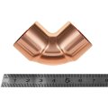 Угол JINTIAN 90° ВП-ВП 28 из меди под пайку, JT-1509028
