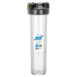 Магистральный фильтр стандарт 20 ББ.прозрачный корпус подкл. 1 дюйм