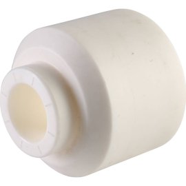 Муфта переходная внутр./наруж. Политэк 50х20 для полипропиленовых труб под сварку (цвет белый), 9200005020