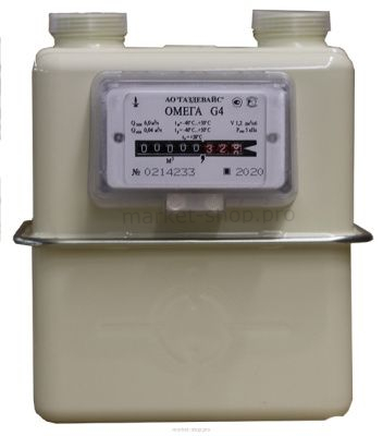Счетчик газа NP-OMEGA-G4 (110 мм) левый с термокоррекцией