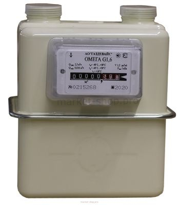 Счетчик газа NP-OMEGA-G4 (110 мм) левый с термокоррекцией